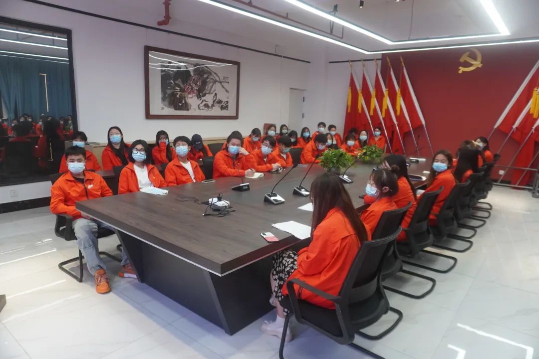 【创美艺传】喜迎党的二十大|艺术与传媒学院团委《青春心向党 喜迎党的二十大》主题团日活动 第 2 张