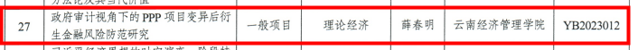 三项！云经管再获云南省哲学社会科学规划基地项目立项 第 2 张