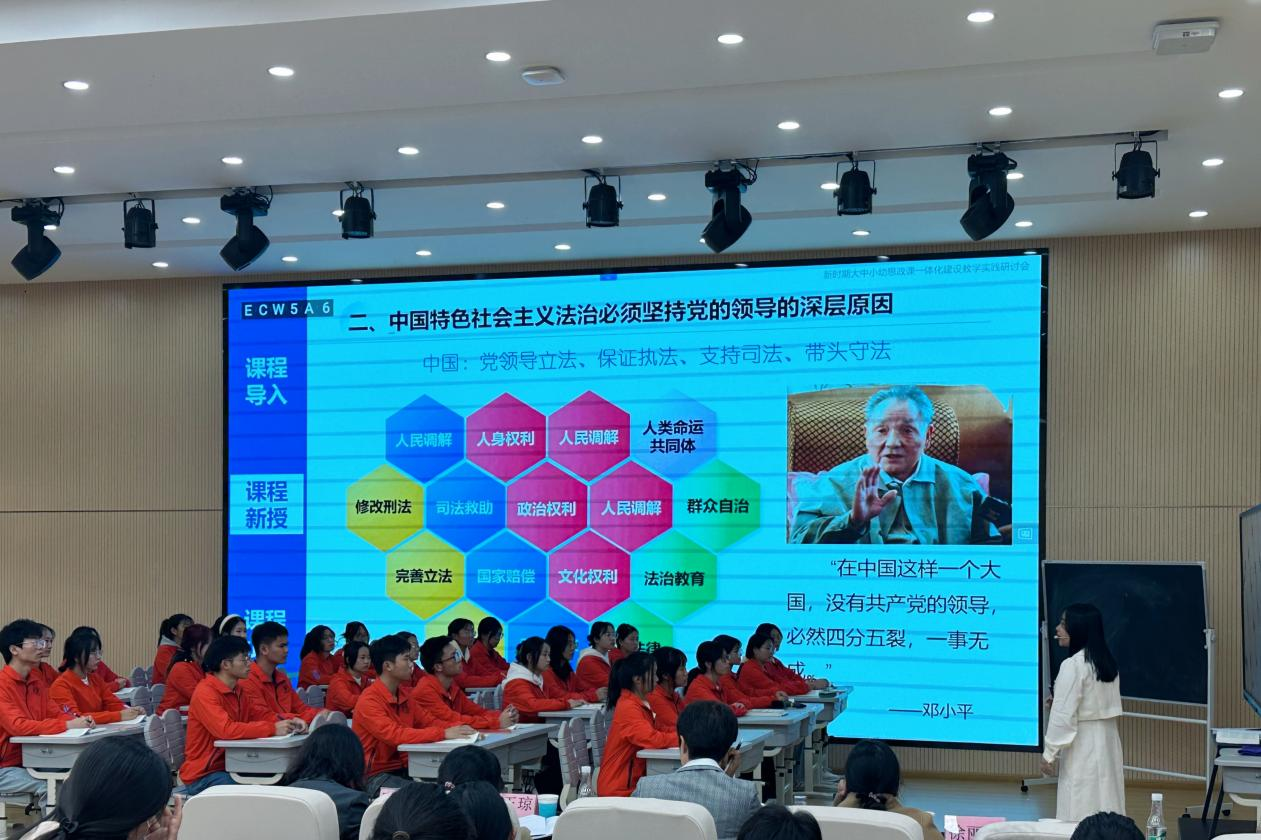 大中小学共携手，深耕思政一体化|新时代大中小思政课一体化建设教学实践研讨会在书林二小成功举办 第 4 张