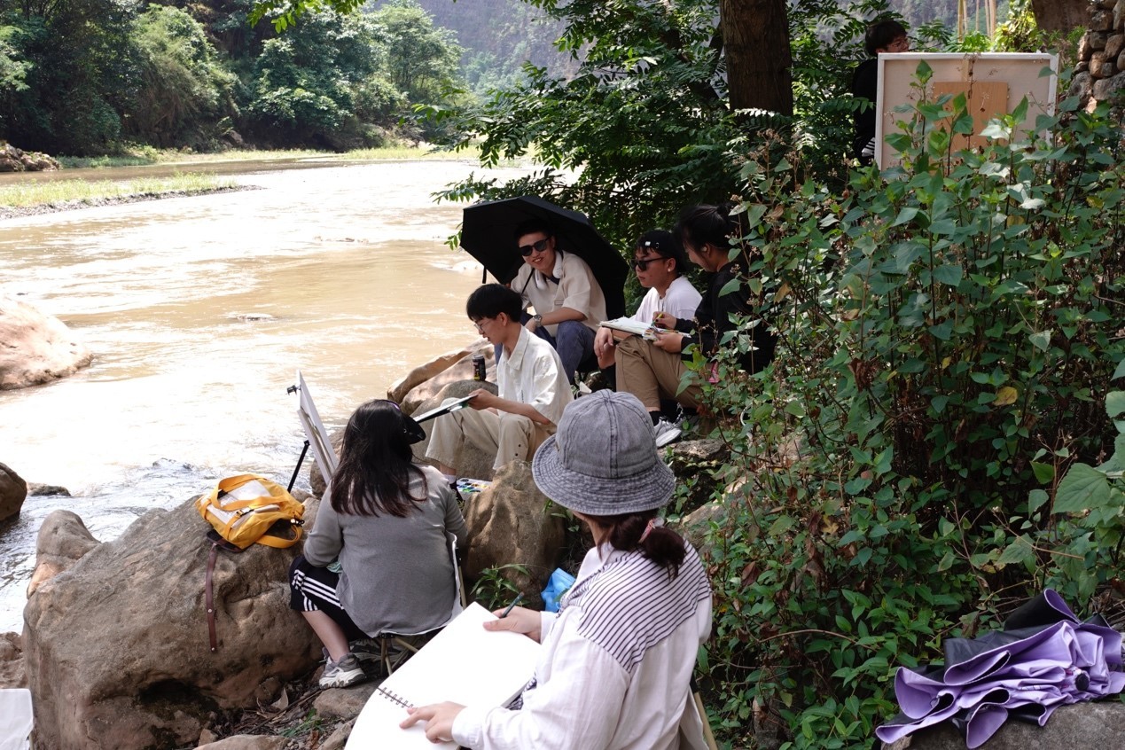 【创美艺传】外师造化,中得心源|20级美术学专业师生前往宣威尼珠河景区进行写生活动 第 12 张 【创美艺传】外师造化,中得心源|20级美术学专业师生前往宣威尼珠河景区进行写生活动 第 12 张